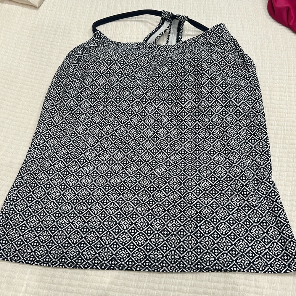 Racer back tankini top size m